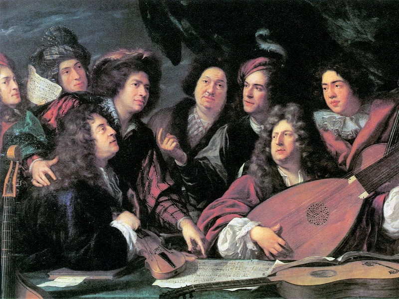 1651-François Puget - Ritratto di diversi musicisti e artisti - Museo del Louvre, Parigi